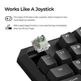 Keychron C0 HE Wired One Handed Magnetic Switch Gaming Keyboard(ANSI US Layout)