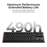 Keychron K1 Ultra 8K Wireless Custom Mechanical Keyboard(ANSI US Layout)