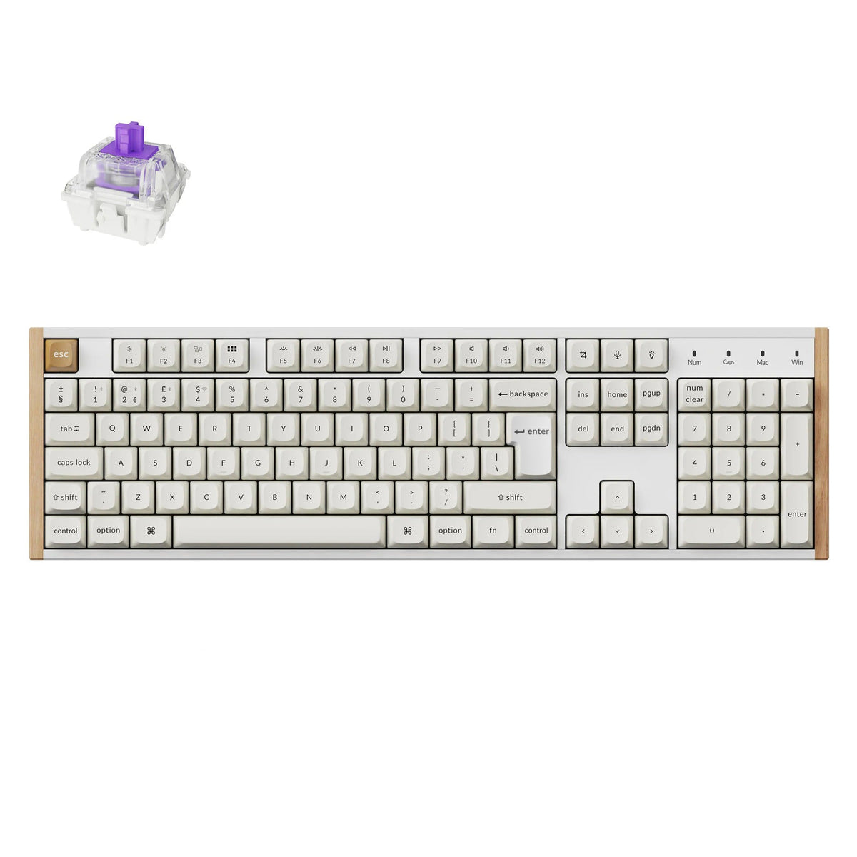 Keychron K10 HE Wireless Magnetic Switch Custom Keyboard ISO Layout Collection