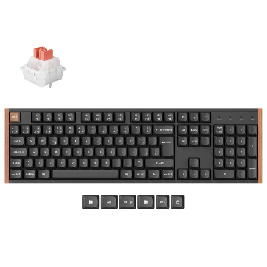 Keychron K10 HE Wireless Magnetic Switch Custom Keyboard ISO Layout Collection