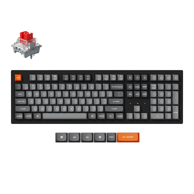 Keychron K10 Max QMK Wireless Mechanical Keyboard (US ANSI Layout)