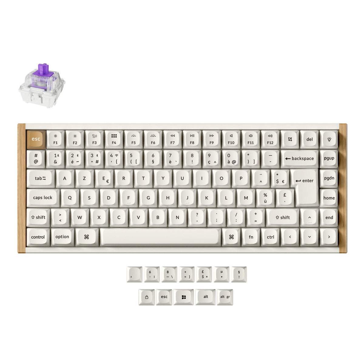 Keychron K2 HE kabellose Custom-Tastatur mit Magnetschaltern, ISO-Layout-Kollektion