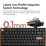Keychron K3 HE Wireless Magnetic Switch Custom Keyboard(US ANSI Layout)