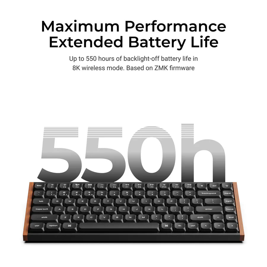 Keychron K3 Ultra 8K Wireless Custom Mechanical Keyboard(US ANSI Layout)