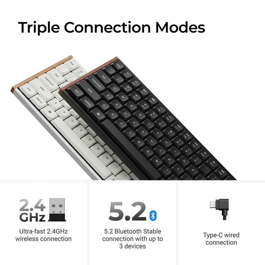 Keychron K3 Ultra 8K Wireless Custom Mechanical Keyboard(US ANSI Layout)