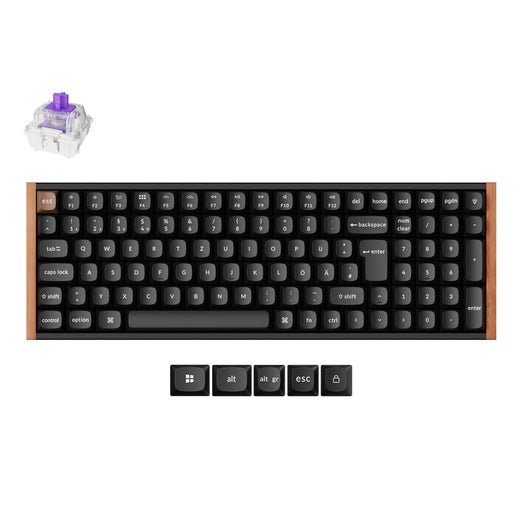 Keychron K4 HE kabellose Custom-Tastatur mit Magnetschaltern, ISO-Layout-Kollektion