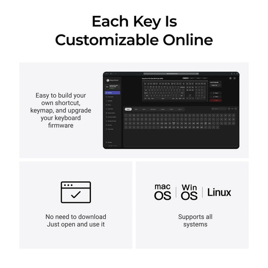 Keychron K5 Ultra 8K Wireless Custom Mechanical Keyboard (US ANSI Layout)