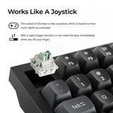 Keychron Q1 HE 8K Magnetic Switch Keyboard (ISO layout Only Wired Keyboard)