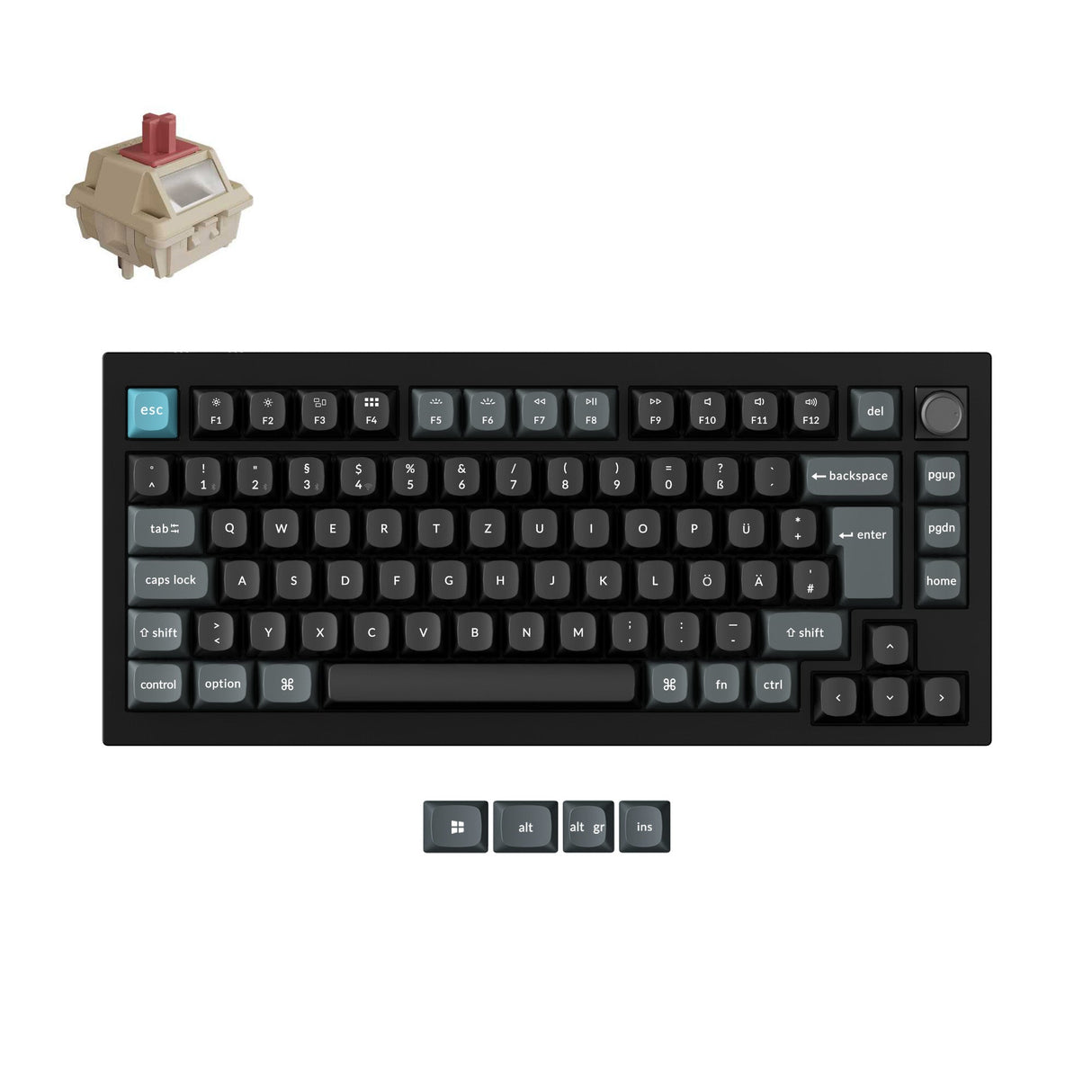 Keychron Q1 Ultra 8K Wireless Custom Mechanical ISO Keyboard