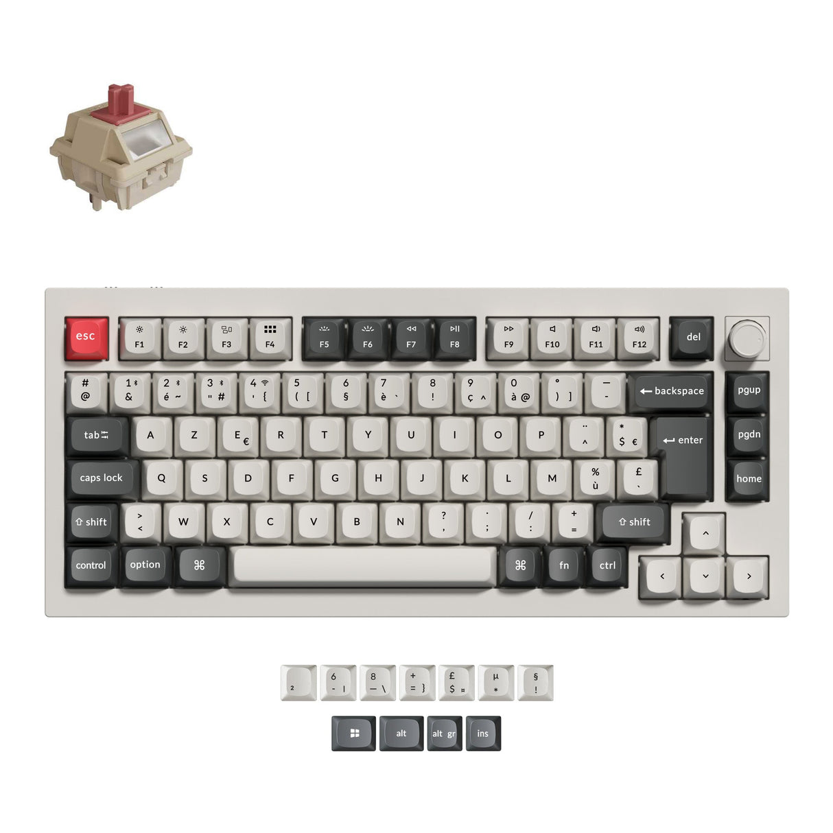 Keychron Q1 Ultra 8K Wireless Custom Mechanical ISO Keyboard