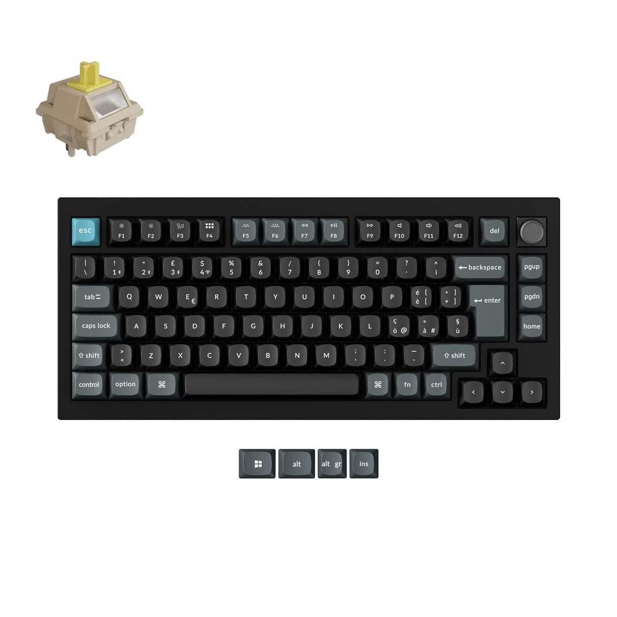 Keychron Q1 Ultra 8K Wireless Custom Mechanical ISO Keyboard