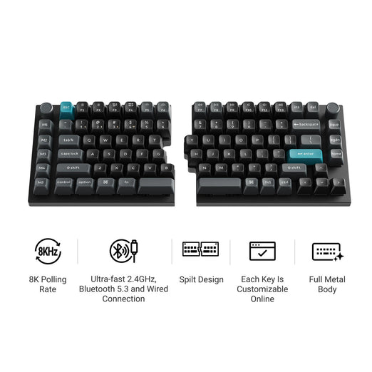 Keychron Q11 Ultra 8K Wireless Custom Mechanical Keyboard (US ANSI Layout)