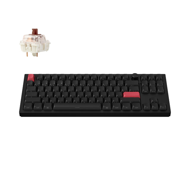 Keychron Q3 Max QMK/VIA kabellose, individuell anpassbare mechanische Tastatur (US ANSI-Layout)
