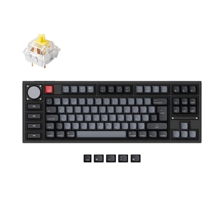 Keychron Q3 Pro QMK Anpassbare Mechanische Tastatur ISO Layout Kollektion