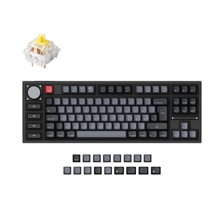 Keychron Q3 Pro QMK Anpassbare Mechanische Tastatur ISO Layout Kollektion