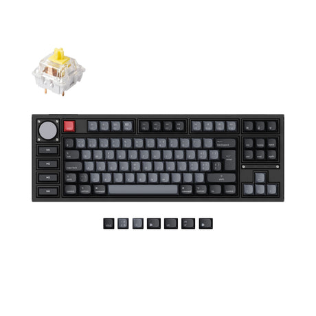 Keychron Q3 Pro QMK Anpassbare Mechanische Tastatur ISO Layout Kollektion