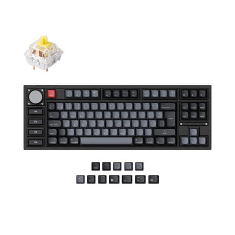 Keychron Q3 Pro QMK Anpassbare Mechanische Tastatur ISO Layout Kollektion