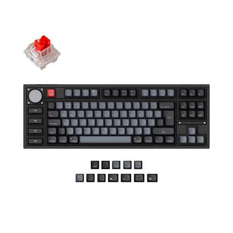 Keychron Q3 Pro QMK Anpassbare Mechanische Tastatur ISO Layout Kollektion