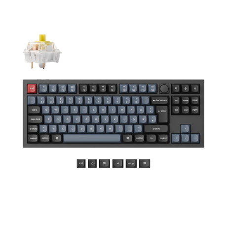 Keychron Q3 Pro QMK Anpassbare Mechanische Tastatur ISO Layout Kollektion