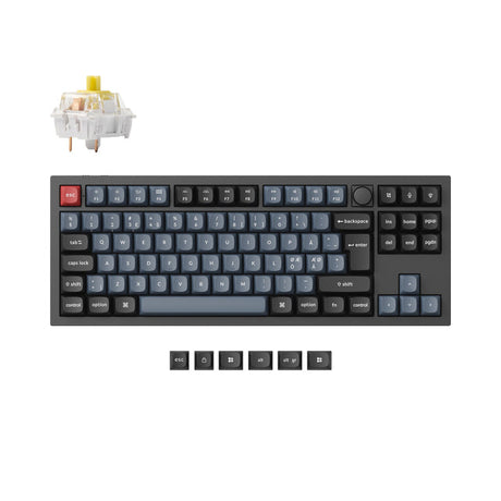 Keychron Q3 Pro QMK Anpassbare Mechanische Tastatur ISO Layout Kollektion