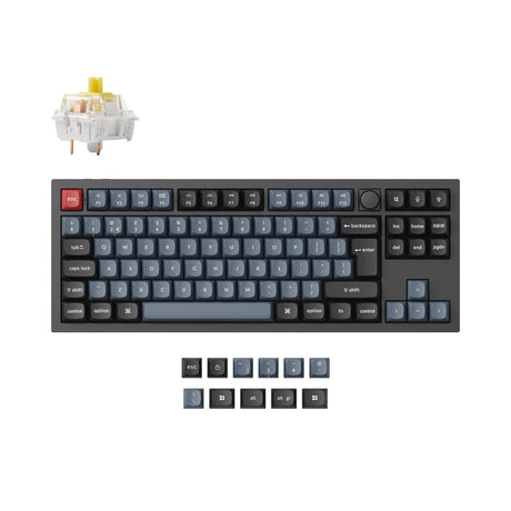 Keychron Q3 Pro QMK Anpassbare Mechanische Tastatur ISO Layout Kollektion