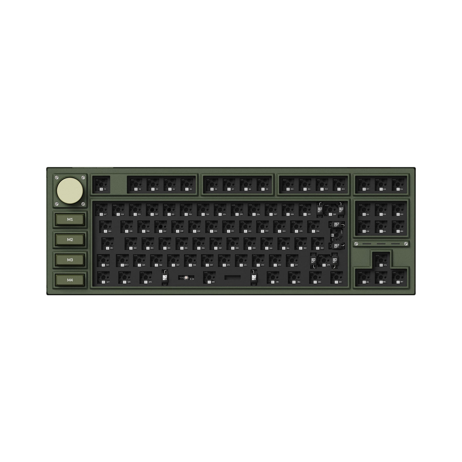 Keychron Q3 Pro QMK Anpassbare Mechanische Tastatur ISO Layout Kollektion