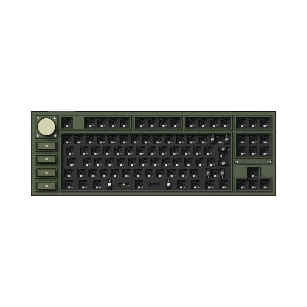 Keychron Q3 Pro QMK Anpassbare Mechanische Tastatur ISO Layout Kollektion