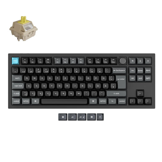 Keychron Q3 Ultra 8K Wireless Custom Mechanical Keyboard ISO Layout Collection