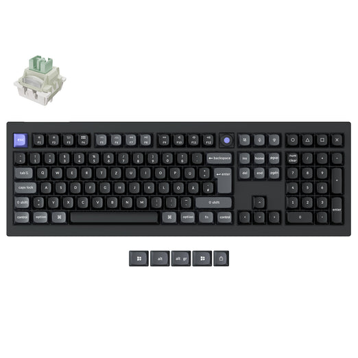 Keychron Q6 HE 8K Magnetische Switch-Tastatur (nur kabelgebundene Tastatur im ISO-Layout)