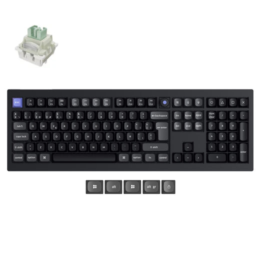 Keychron Q6 HE 8K Magnetische Switch-Tastatur (nur kabelgebundene Tastatur im ISO-Layout)