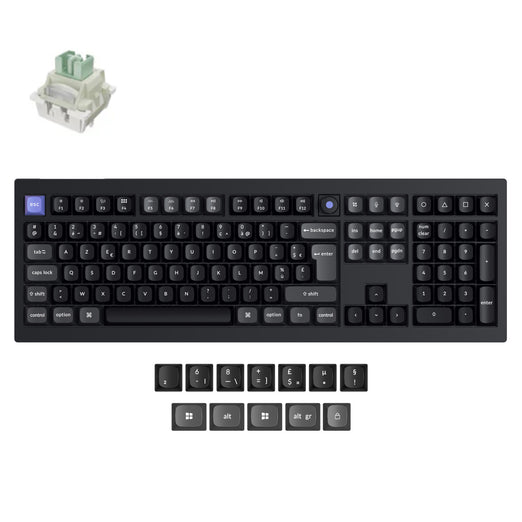 Keychron Q6 HE 8K Magnetische Switch-Tastatur (nur kabelgebundene Tastatur im ISO-Layout)