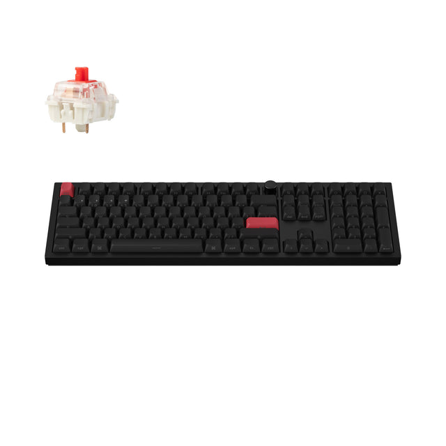 Keychron Q6 Max QMK/VIA kabellose, individuell anpassbare mechanische Tastatur (US ANSI-Layout)
