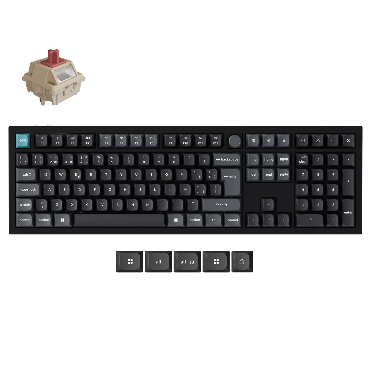 Keychron Q6 Ultra 8K Wireless Custom Mechanical Keyboard (ISO Layout)