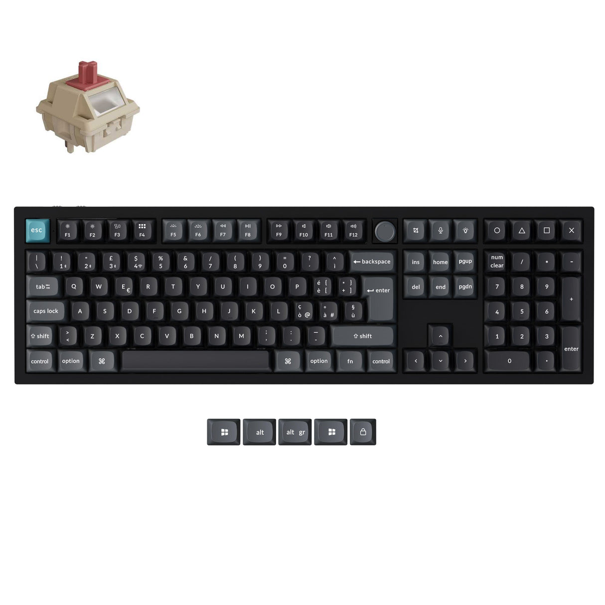 Keychron Q6 Ultra 8K Wireless Custom Mechanical Keyboard (ISO Layout)