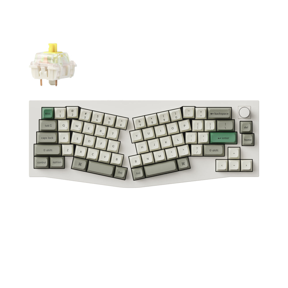Keychron Q8 Max (Alice-Layout) QMK/VIA kabellose kundenspezifische mechanische Tastatur (US-ANSI-Layout)