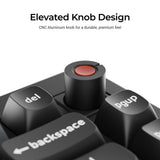 Keychron V1 8K QMK Wired Custom Mechanical Keyboard (US ANSI Layout)