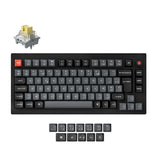 Keychron V1 8K QMK Wired Custom Mechanical Keyboard ISO Layout Collection