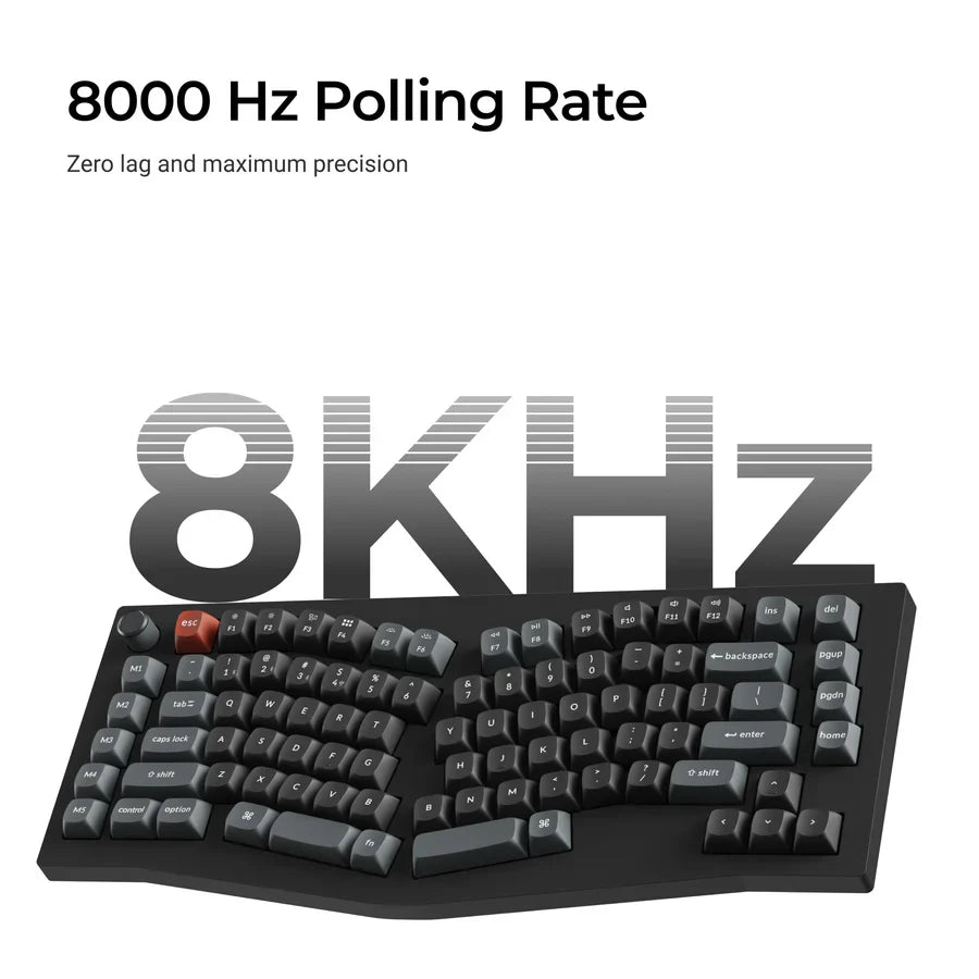 Keychron V10 Ultra 8K Wireless Custom Mechanical Keyboard(US ANSI Layout)