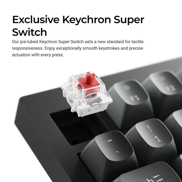 Keychron V3 8K QMK Wired Custom Mechanical Keyboard(ISO Layout)