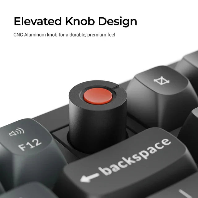 Keychron V3 8K QMK Wired Custom Mechanical Keyboard(ISO Layout)