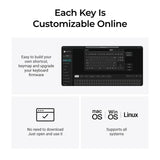 Keychron V3 8K QMK Wired Custom Mechanical Keyboard(ISO Layout)