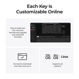 Keychron V5 8K QMK Wired Custom Mechanical Keyboard(ANSI US Layout)