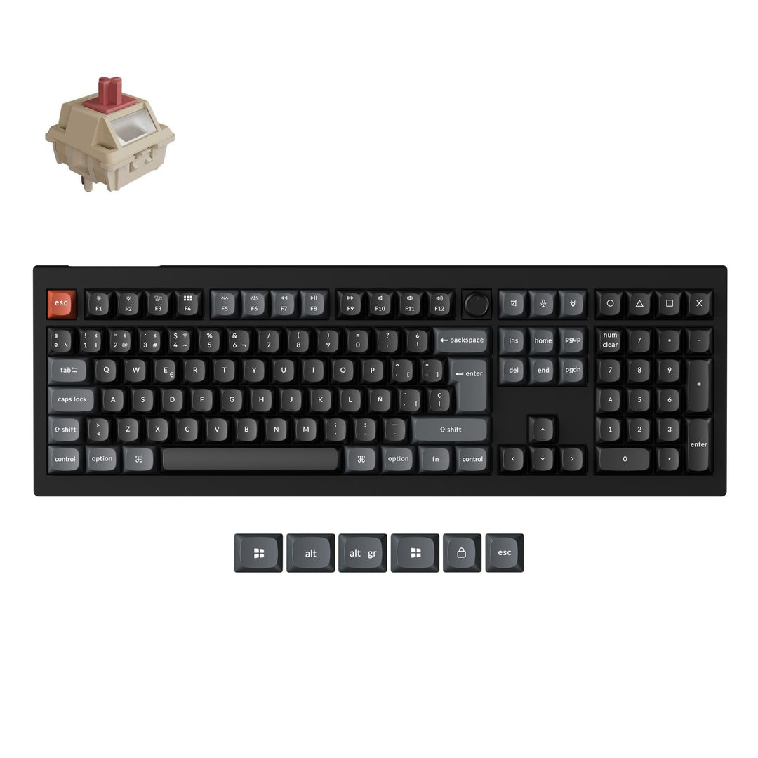 Keychron K9 Max QMK Wireless Custom Mechanical Keyboard (US ANSI
