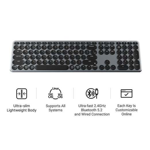 Keychron B5 Pro Ultra-Slim Wireless Keyboard (US ANSI Layout)