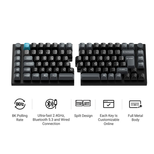 Keychron Q11 Ultra 8K Wireless Custom Mechanical Keyboard ISO Layout Collection