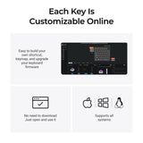 Lemokey L0 HE One Handed Magnetic Switch Gaming Keyboard