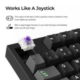Lemokey P3 HE Wireless Magnetic Switch Custom Gaming Keyboard (US ANSI Layout)