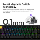 Lemokey P2 HE Wireless Magnetic Switch Custom Gaming Keyboard (US ANSI Layout)