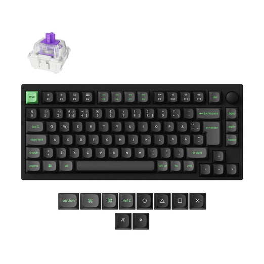 Lemokey P1 HE kabellose magnetische Custom-Gaming-Tastatur, ISO-Layout-Kollektion