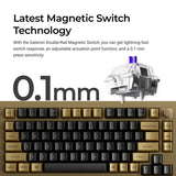 Keychron Q1 HE QMK Wireless Custom Keyboard - Copper Edition(US ANSI Layout)